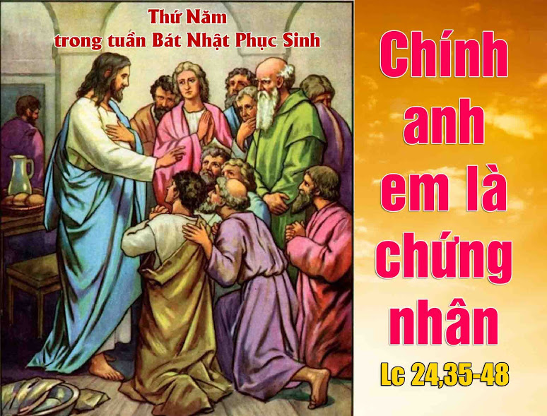 5 Phút Lời Chúa Mỗi Ngày: LÀ CHỨNG NHÂN CẦN XÁC TÍN